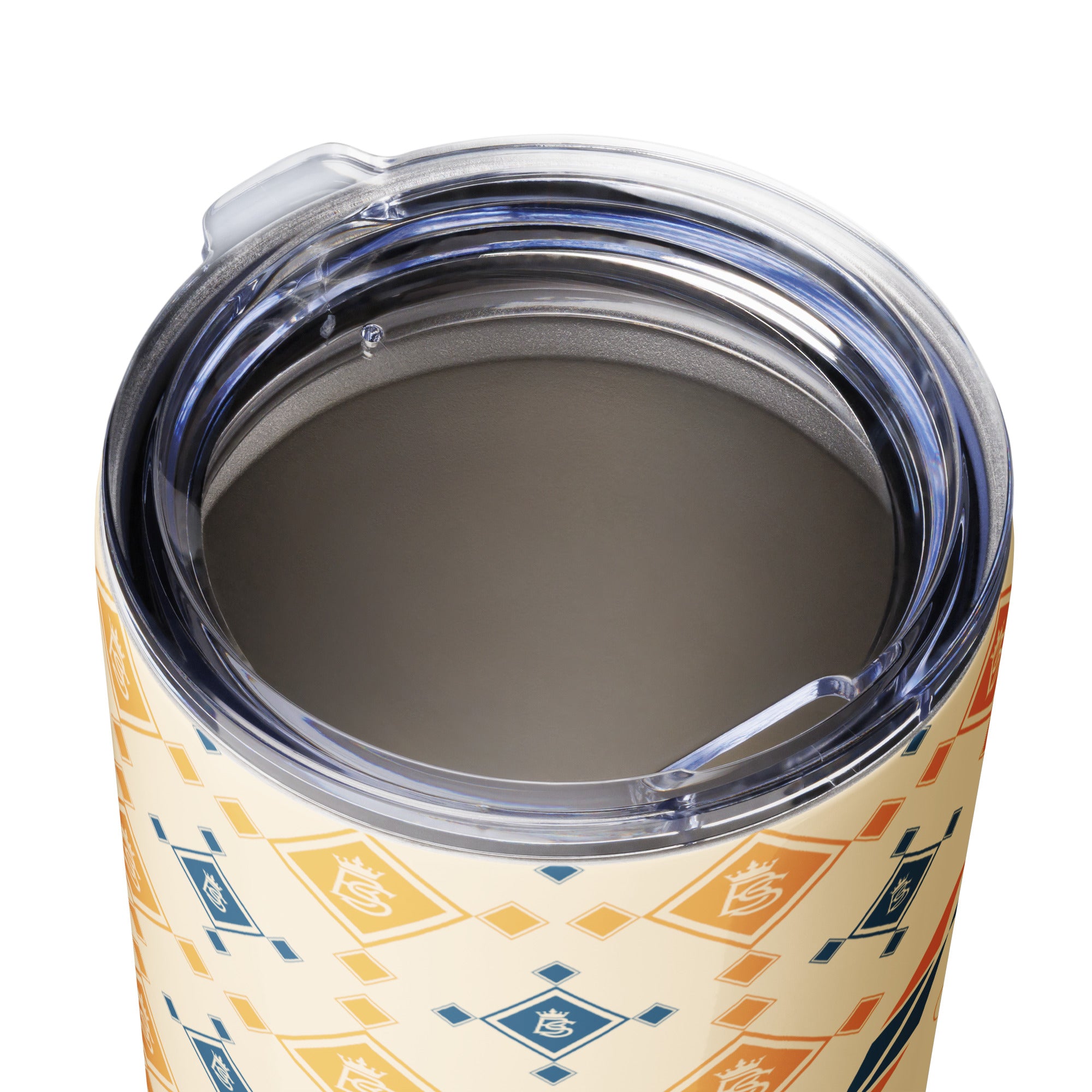 Street Business Gold Monogram Tumbler — By Jai’Couver (20 oz Tapered Stainless Steel) LIMITED DROP